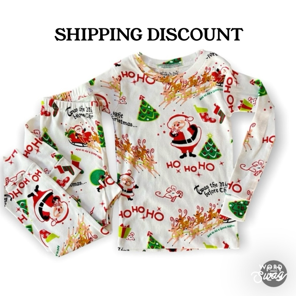 NWOT Books To Bed holiday pajamas